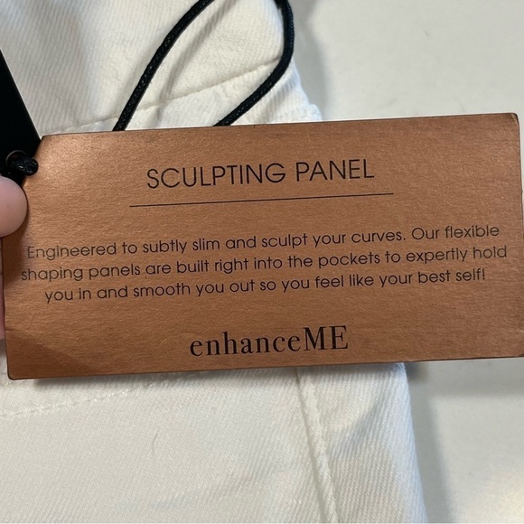 JEN 7 by 7 For All Mankind White Bermuda Shorts 8 - Picture 12 of 15